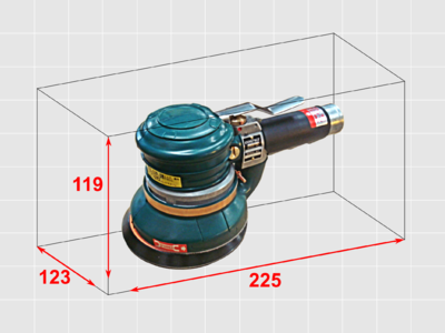 COMPACT TOOL(コンパクトツール) 吸塵式ダブルアクションサンダー